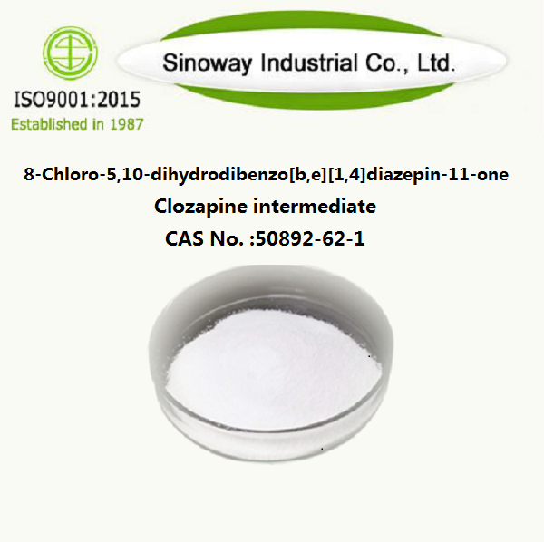 8-cloro-5,10-dihidrodibenzo[b,e][1,4]diazepin-11-ona Intermedio de clozapina 50892-62-1
