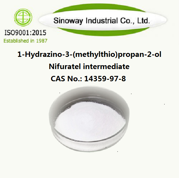 1-hidrazino-3-(metiltio)propan-2-ol Impureza de nifuratel 14359-97-8