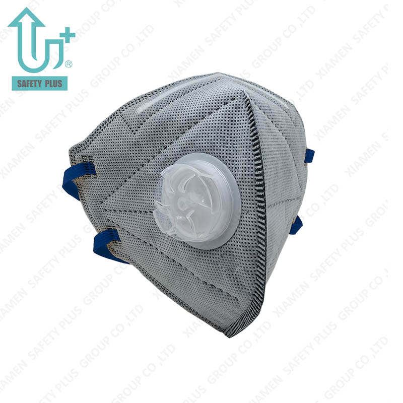 Máscara protectora de polvo de seguridad protectora facial FFP1 Nr D de algodón estático desechable de calidad de envío rápido