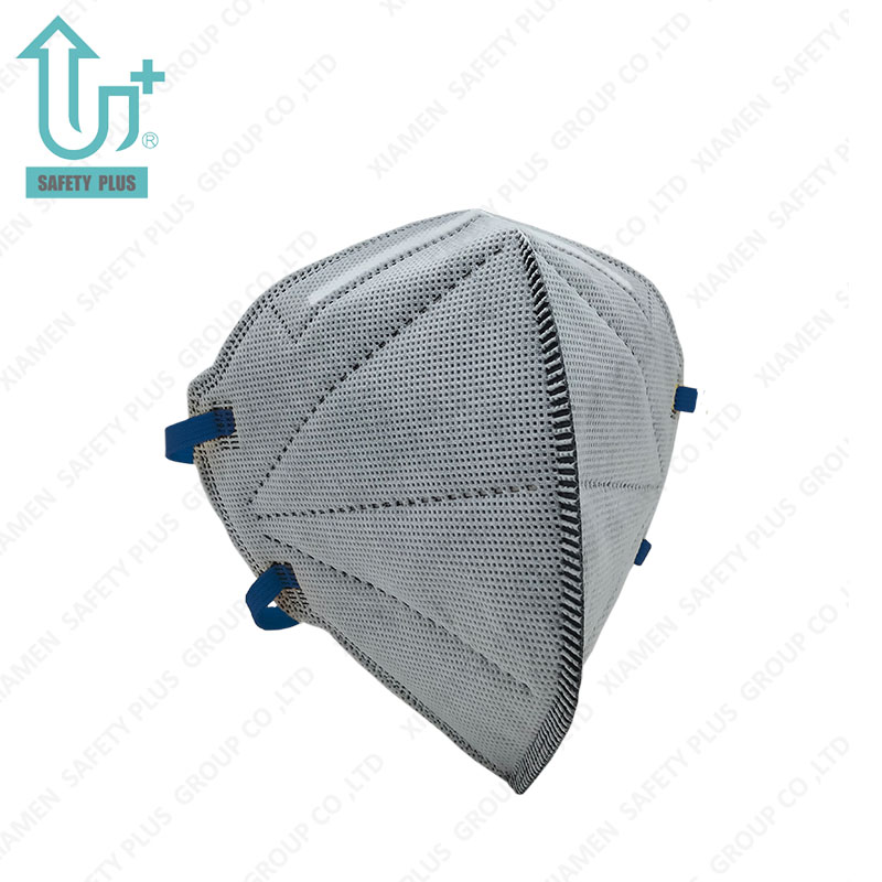 Venta caliente desechables En149 FFP1 Nr D filtración protectora plegable con carbón activo respirador seguro máscara antipolvo