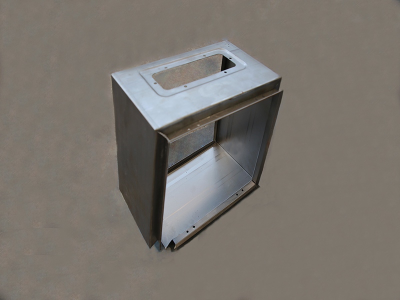 Máquina perfiladora de cajas de metal
