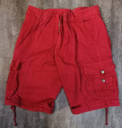 Pantalones cortos sólidos para hombre con cierre de cremallera para descansar o trabajar en la casa.
