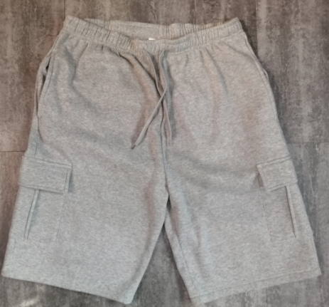 pantalones cortos sólidos cierre de cremallera hilada bolsillos laterales con cinturón