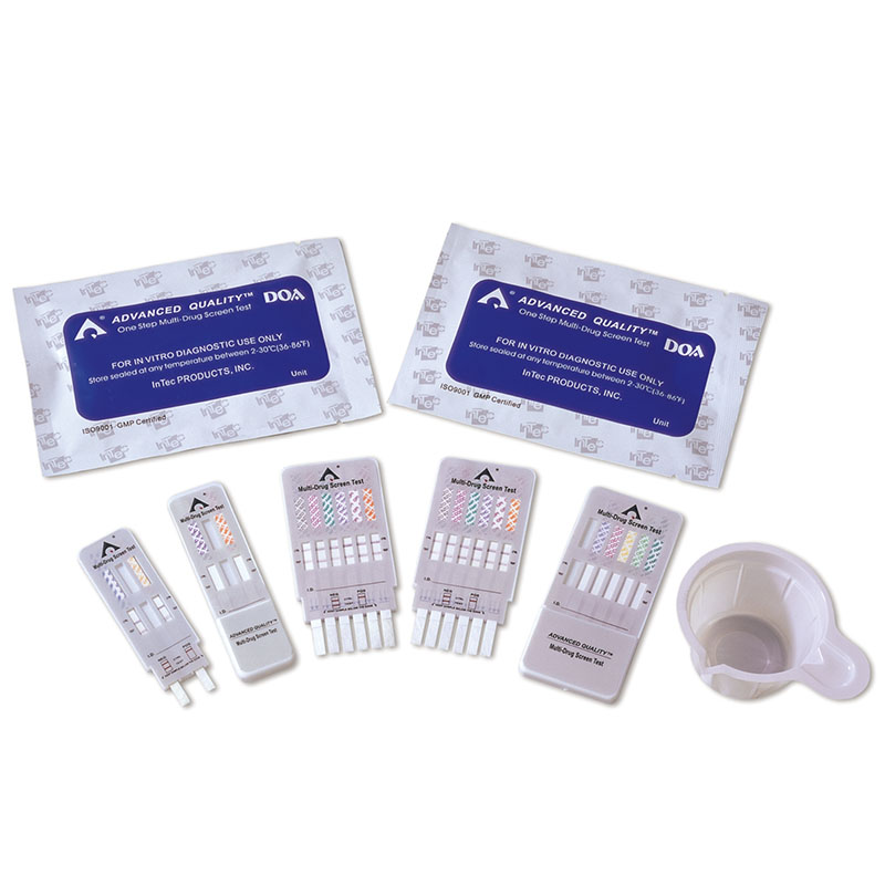 Kit de prueba rápida médica vendedora caliente aceptable de la prueba de drogas del abuso de la orina