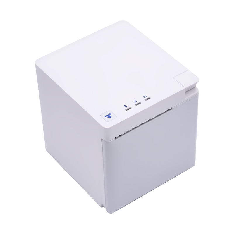 Impresora térmica de recibos POS de 2 pulgadas y etiquetas de impresión de soporte