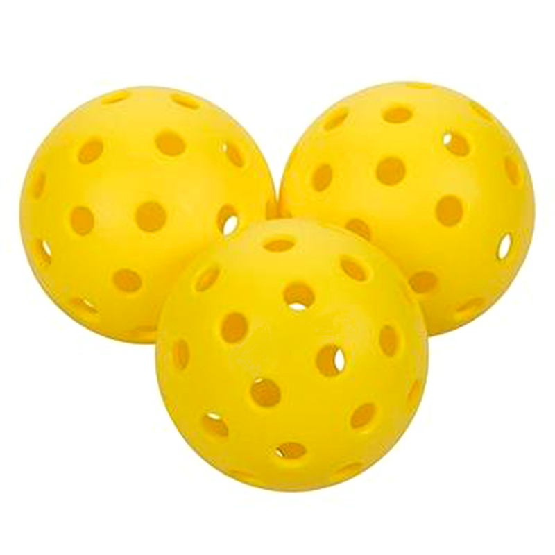 Bola de Pickleball al aire libre de 40 agujeros de USAPA de alta calidad de las bolas de Pickleball del logotipo modificado para requisitos particulares