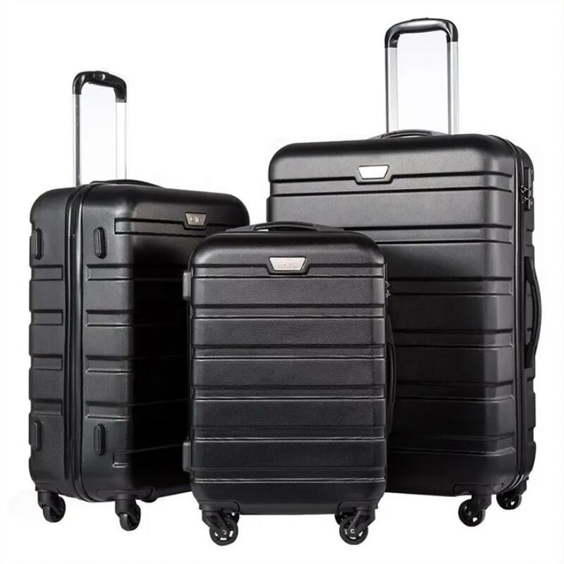 Maleta con ruedas de viaje ARLOGOO, bolsa de equipaje de mano, equipaje rígido ABS