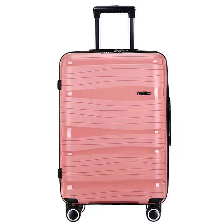 El equipaje extensible fija ruedas ligeras del hilandero de la maleta de los PP de Hardshell de 3 pedazos con la cerradura de TSA