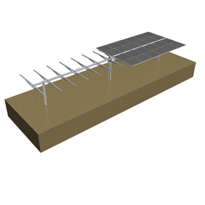 Sistema de montaje de seguimiento de panel solar giratorio OEM a la venta