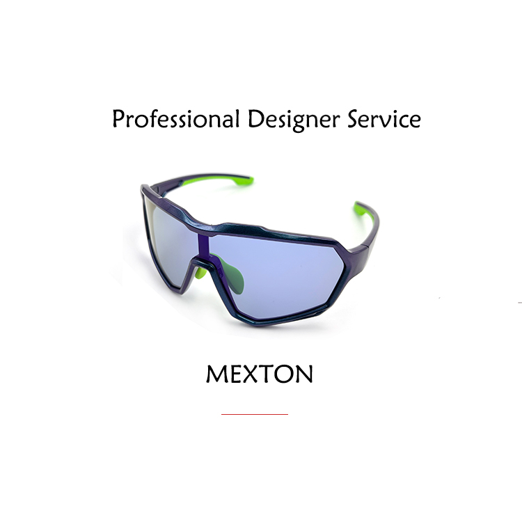Gafas de sol deportivas personalizadas 2023, gafas deportivas TR90 de moda, gafas deportivas con lentes azules claras para exteriores
