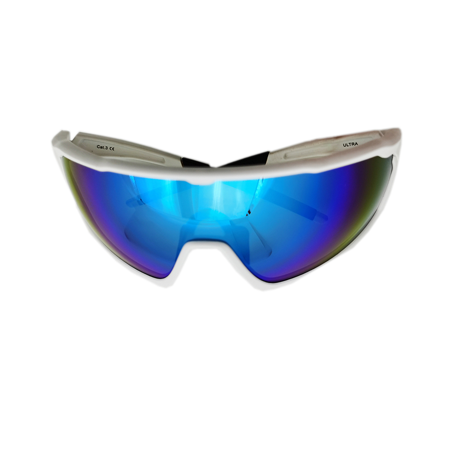 La marca de encargo del logotipo UV400 polarizó las gafas de sol de ciclo de las gafas de sol de los deportes de las gafas de la prueba del viento