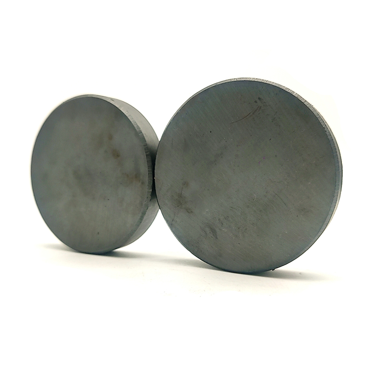 Disco magnético de base redonda de cerámica, imán redondo de ferrita de 12mm x 3mm