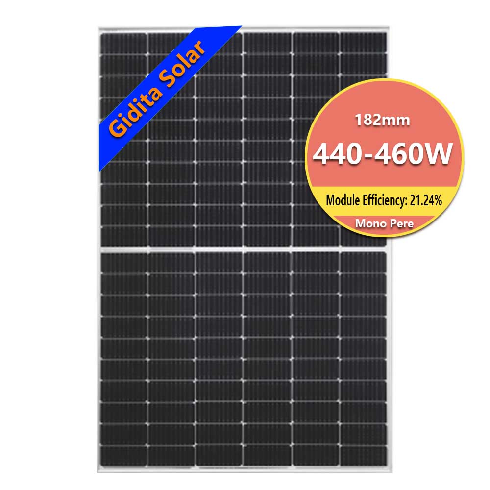 Panel solar de excelente eficiencia, Panel solar monocristalino IP68, Panel solar 440W 450W 460W