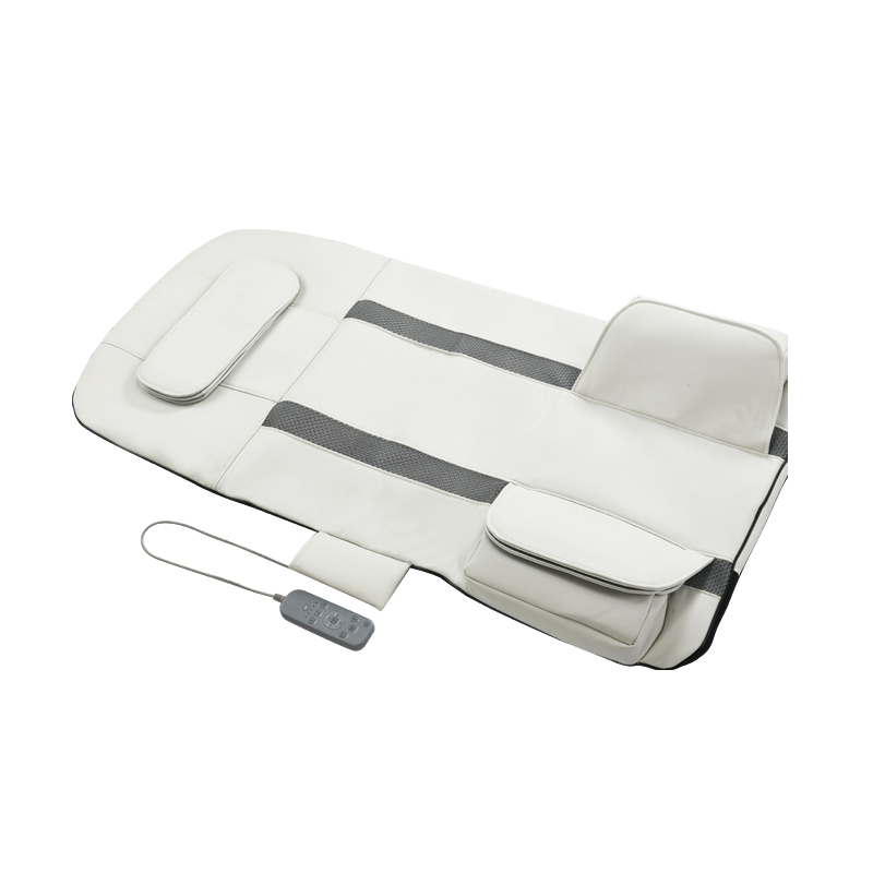 Colchoneta de masaje de medio cuerpo plegable, Airbag eléctrico de PU de alta calidad, colchón de masaje neumático de lujo