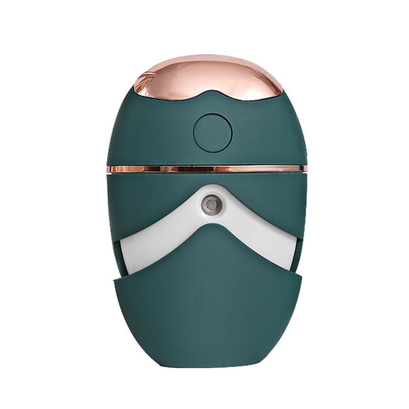 Masajeador de ojos portátil cosmético con pulverizador de niebla de calor infrarrojo Shiatsu inteligente inalámbrico con almohadilla de electrodo EMS