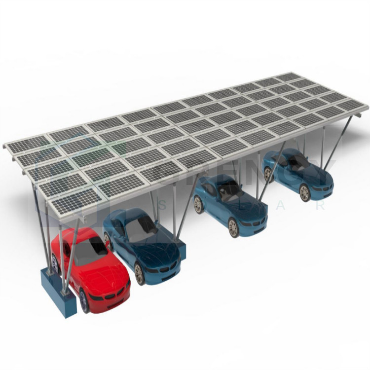 Sistema de montaje solar para agricultura